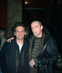 With Roland Dyens, Guitar Art Festival, Belgrade, Apr. 2003