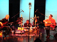 Performing with Michael Manring and Christopher Garcia, Los Angeles, May 2011