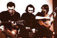 With Mark Nauseef and Dušan Bogdanović, 1991