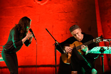 Performing with Tamara Obrovac, First Prvić Grooves Festival, Šepurine, Island of Prvić, Croatia