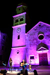 Performing with Tamara Obrovac at the First Prvić Grooves Festival, Šepurine, Island of Prvić, Croatia